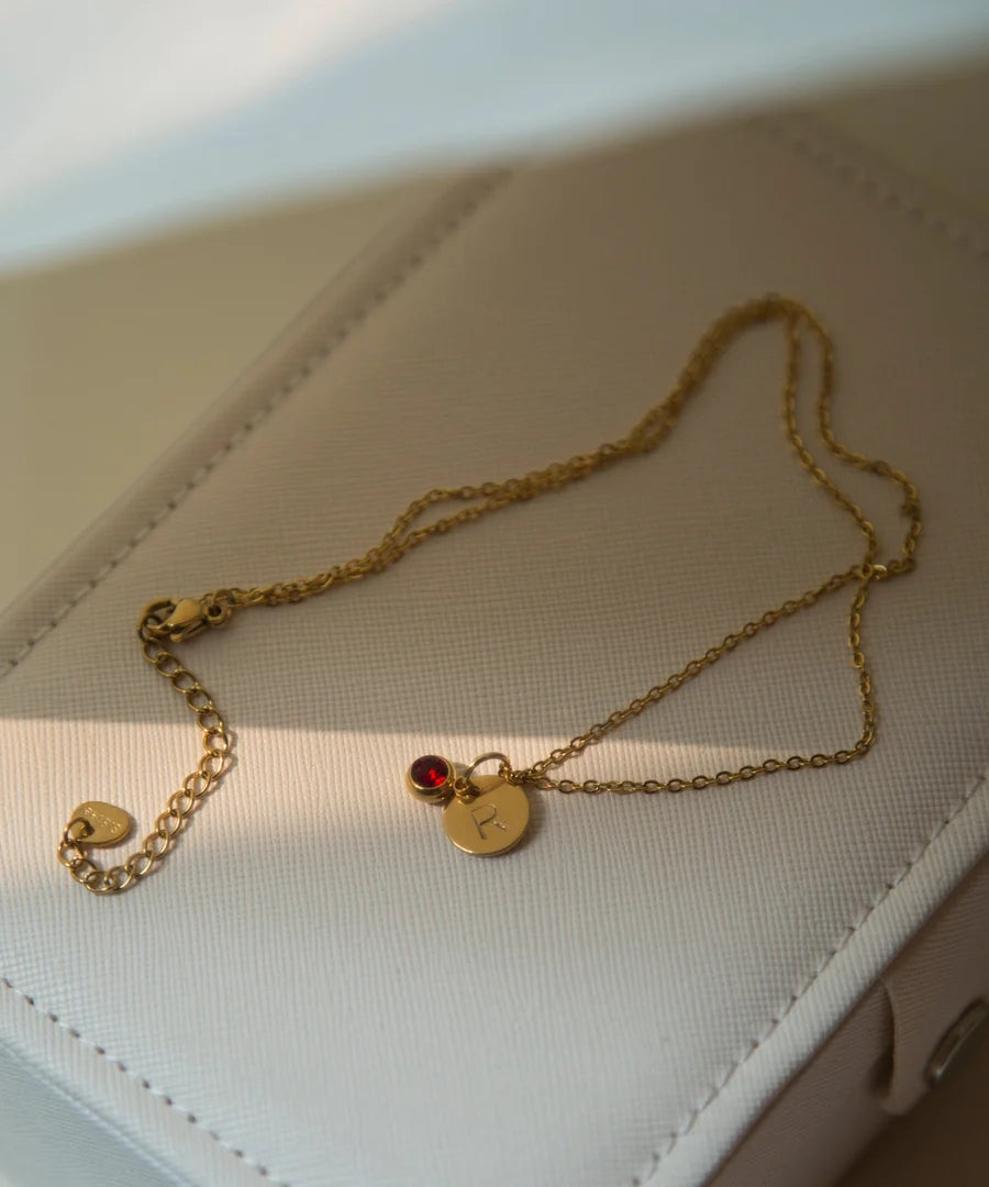 Secret Initial Necklace