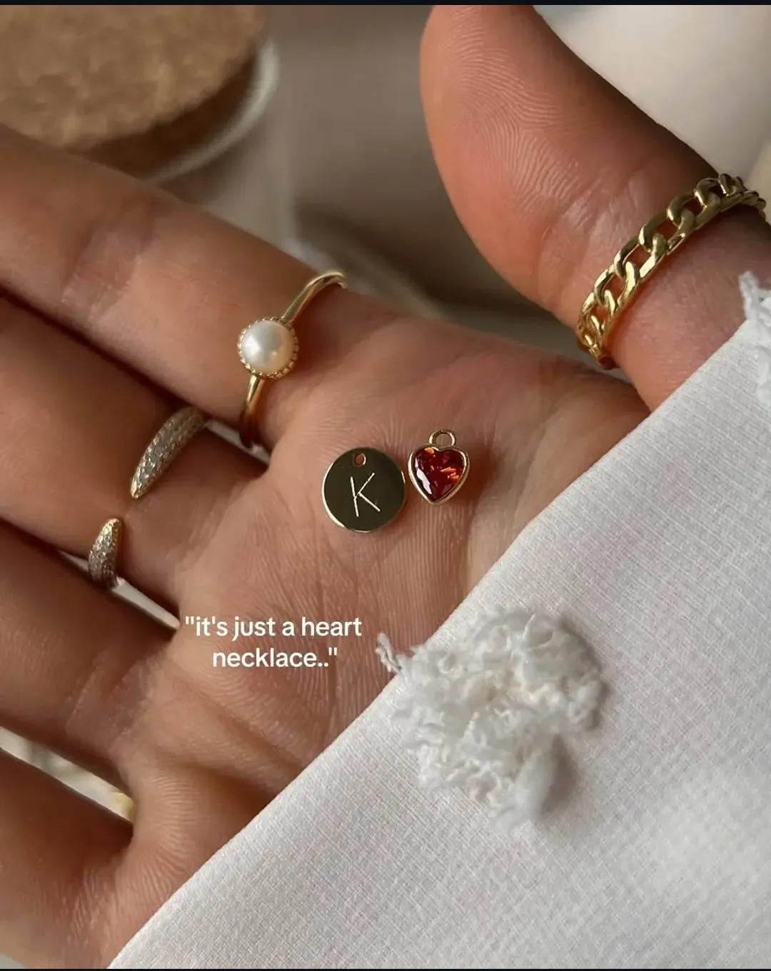 Secret Initial Necklace