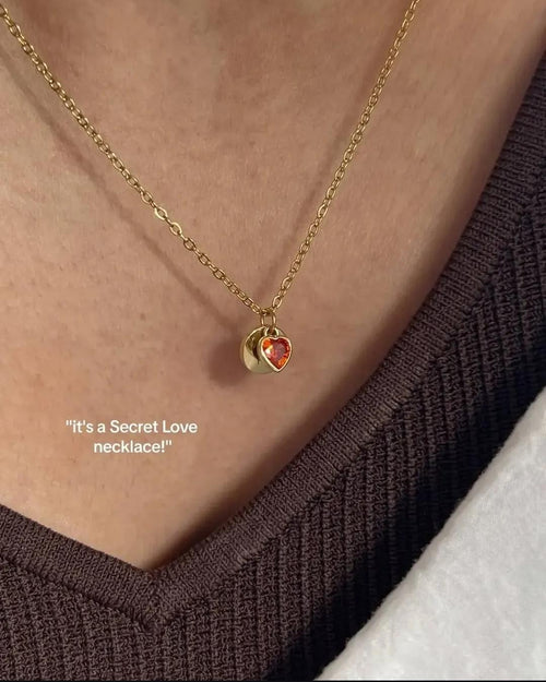 Secret Initial Necklace