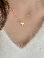 Minimal Heart Pendant