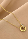 Roman Rings Pendant