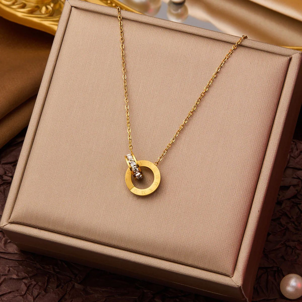 Roman Rings Pendant