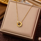 Roman Rings Pendant