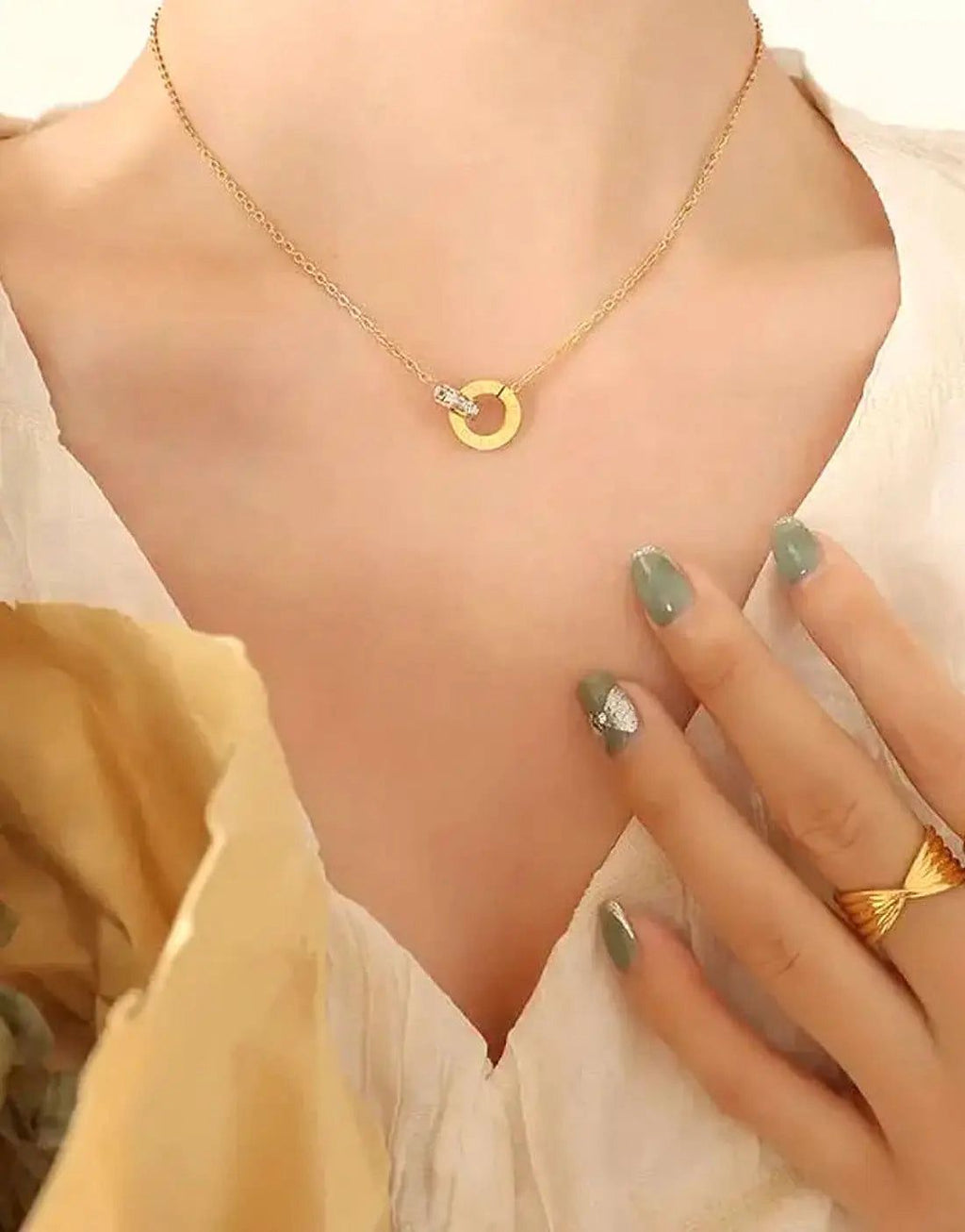 Roman Rings Pendant