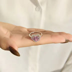 Pink Heart Ring