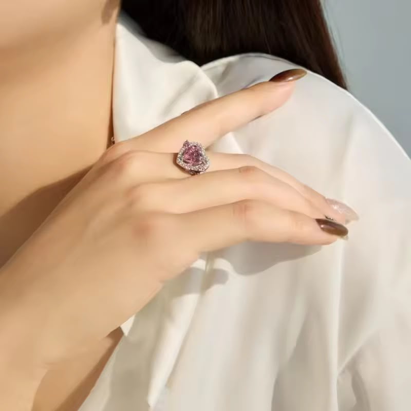 Pink Heart Ring