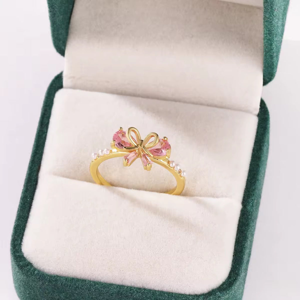 Dainty Bow Ring
