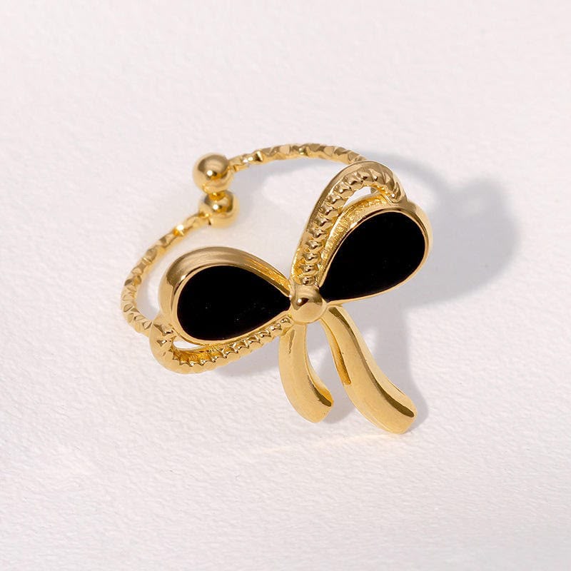 Golden Bow Ring