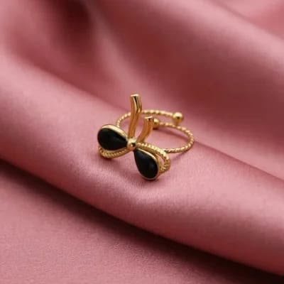 Golden Bow Ring
