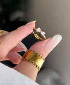 Golden Bow Ring