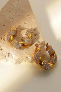 Rhinestone Hoops