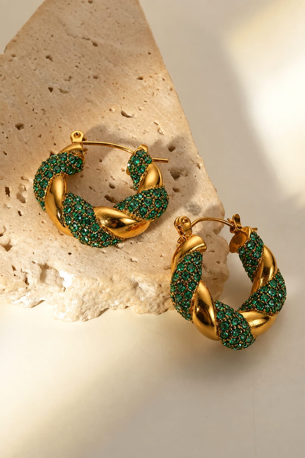 Rhinestone Hoops