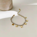 Star Charm Crystal Bracelet